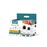 Pack de 2 Cámaras Wifi Inteligentes 360 para seguridad, HD 720p_1