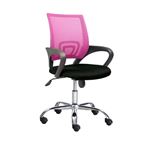 Silla estudio Adec PHASE ROSA-NEGRO