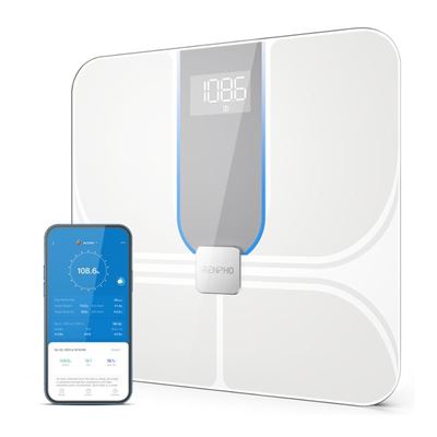 Bascula De Baño Inteligente Renpho Elis Aspire C Blanco