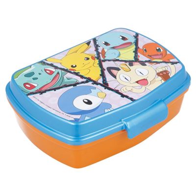 Fiambrera Sandwichera Pokemon 17x14
