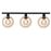 Lámpara de Techo Homemania Natural Negro Madera 80x8x25cm_0
