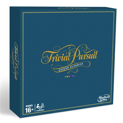 Juego De Mesa Hasbro Trivial Clásico Versión En Portugués
