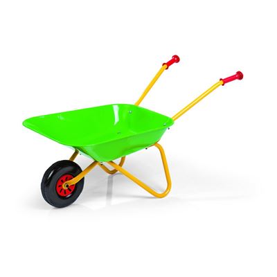 Carretilla De Metal Verde Rolly Toys 27 190 0