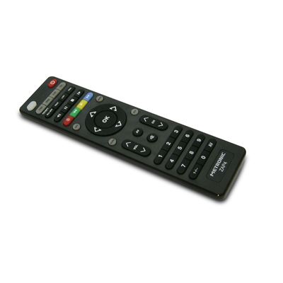 Mando a distancia Universal Metronic ZAP 4 EVO 5 para TV+TDT+DVD+AUX negro