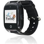 Smartwatch para niños SaveFamily GPS SaveKids Superior Negro Mate