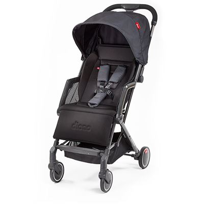 Silla de paseo Diono Traverze Travel Stroller Black Facet