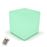Cubo LED RGB Decorativa 30x30cm con Mando 7hSevenOn Outdoor_1