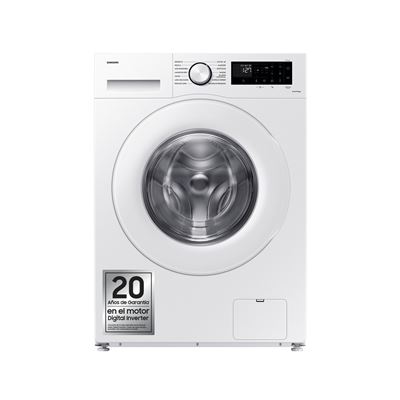 Lavadora De Carga Frontal Samsung Ww90cgc04dteec 9kg/1400 Rpm Blanco A