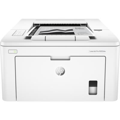 Impresora láser HP Laserjet M203DW 1200x1200 DPI A4 WiFi blanco - Impresora  láser - Los mejores precios | Fnac