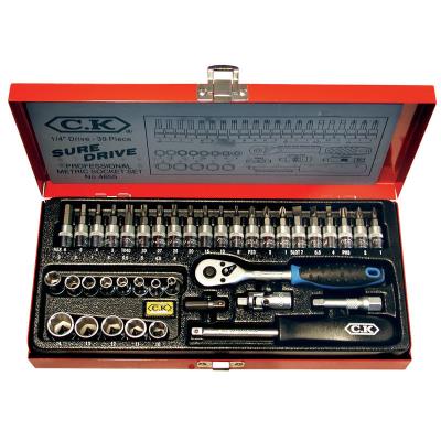 C.k. Set De Conectores Hembra 1/4"" 39 Pieza Ck Sure