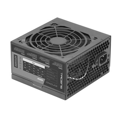 Fuente Alimentación PC ATX 600W Tacens Anima APIII600, Tecnología SMD 85% Bronze, Negro