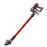 Aspiradora escoba 2 en 1 HKoenig UP810 PowerClean 160W rojo_0