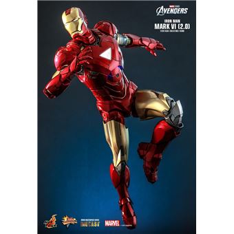 Figura de Colección Marvel Avengers: Iron Man Hot Toys Articulado