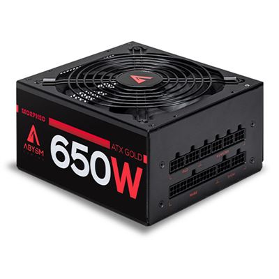 Fuente de Alimentación MORPHEO ATX 650W Plus Gold Full Modular ABYSM Gaming