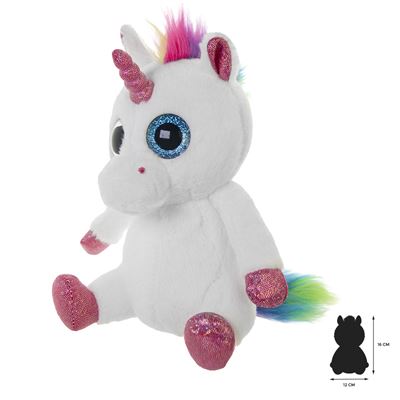 Peluche Wild Planet unicornio 12 x 16 cm