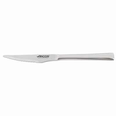 Cuchillo Chuletero Arcos Capri Plateado 110 Mm