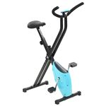 Bicicleta estática X-Bike resistencia de cinta azul, vidaXL