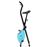 Bicicleta estática X-Bike resistencia de cinta azul, vidaXL_1