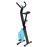 Bicicleta estática X-Bike resistencia de cinta azul, vidaXL_2