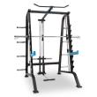 CAPITAL SPORTS Squatster Squat Jaula de sentadillas entrenamiento Rack Negro acero