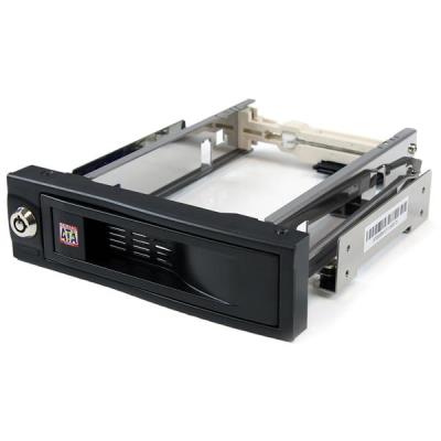 Startech.com Rack Móvil Aluminio Para Disco Duro Hdd Sata De 3,5" Pulgadas Sin Bandeja Bahía De 5,25"