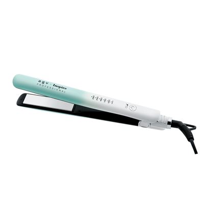 Plancha De Pelo Profesional By Agv Inspire Iónica 25 Mm 55w Azul
