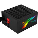 Fuente Alimentación Modular 1000W, Aerocool LUXRGB1000M, RGB, 80Plus Gold 90% Efic