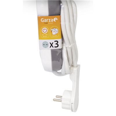 Comprar Regleta eléctrica 3 tomas con interruptor sin cable · GARZA ·  Hipercor