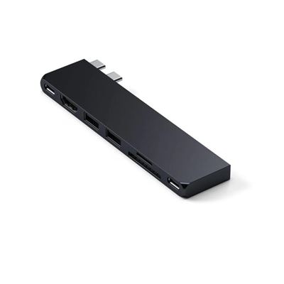 Satechi Negro Adaptador Usb-C Pro Hub Slim Medianoche