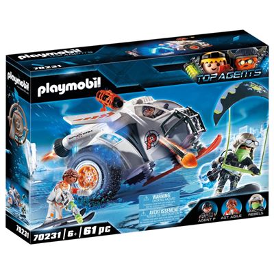 Planeador De Nieve Playmobil Agente
