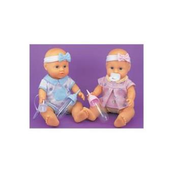 muñeca con chupete y biberon
