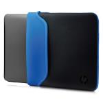 Maletín Para Portátil HP Funda de Neopreno Negra/azul 14 - Fundas y maletines para portátil