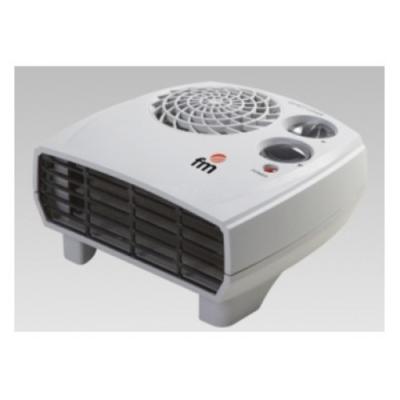 Calefactor Eléctrico FM Calefacción Palma 2000W Blanco Piso Giratorio - Imagen 3