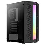 Caja PC ATX Aerocool PRIMEBK Negro Cristal Templado