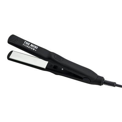 Plancha De Pelo By Agv Mini Con Apagado Automático 25w Negro