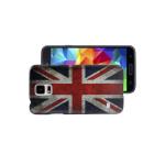 Funda / Cover / Case con diseño de banderas --> Reino Unido <-- para Samsung Galaxy S5 (i9600)