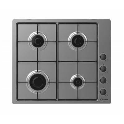 Placa De Gas Candy Chw6lbx 4 Fuegos 60cm Inox