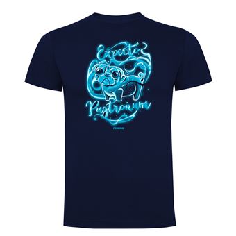 Camiseta manga corta Friking, Modelo 636 Harry Potter, Expecto pugtronum, Talla S, Navy
