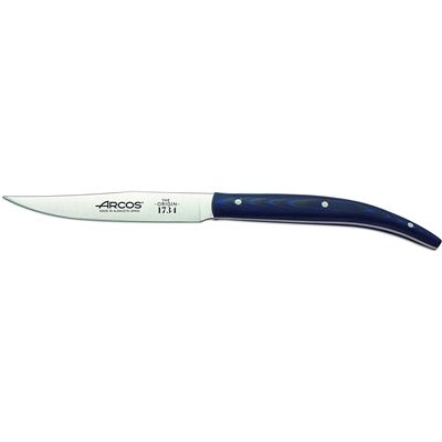 Cuchillo Chuletero Arcos Micarta Azul Hoja 110mm