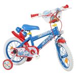 Bicicleta infantil Toimsa 14"" Pitufos