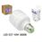 5x Bombillas LED 10W rosca E27 luz 3000K blanco cálido_1