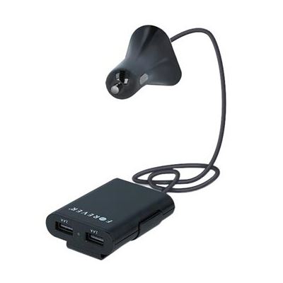 Adaptador Cargador Conector Mechero de Coche USB Negro para Smartphones  Tablets