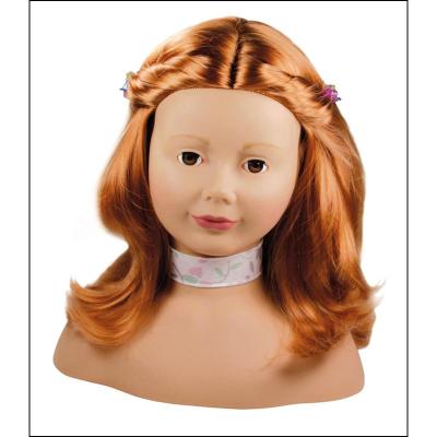 Busto De Maquillaje Y Peluquería Götz Puppen 1192054 - Pelo Pelirrojo