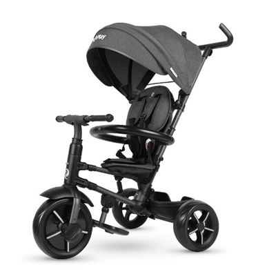 Triciclo Plegable Qplay Rito Star Hasta 25kg De Coccolle Black
