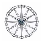 Reloj de Pared Moderno Negro Ø60cm Thinia Home