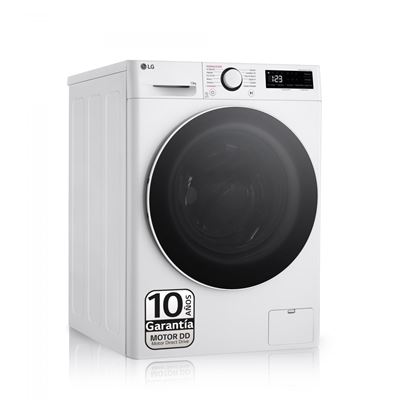Lavadora De Carga Frontal Lg F4wr6013a0w 13kg/1400rpm Blanco A