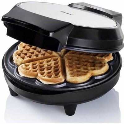 Bestron Negro Gofrera Con Forma De Corazón Awm700s 700 W /Inox - Imagen 2