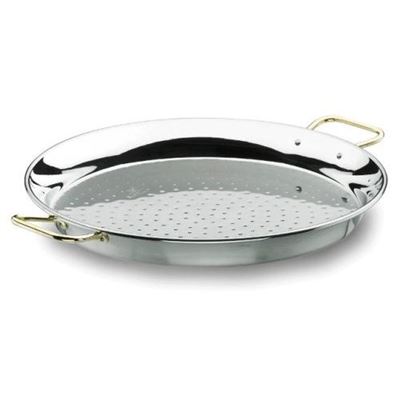 Paellera Valenciana Inox 18/10 Lacor 42 Cm