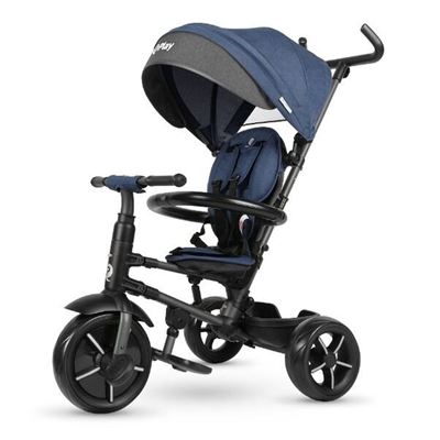 Triciclo Plegable Qplay Rito Star Hasta 25kg De Coccolle Blue