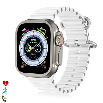 Smartwatch Dam J68+ Blanco
